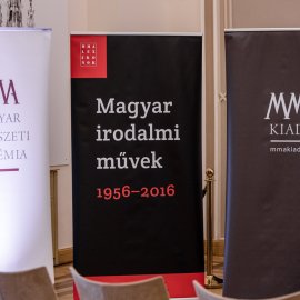 Magyar irodalmi művek 1956-2016 - Könyvbemutató